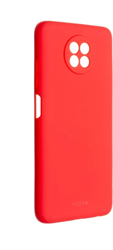 Kryt na mobil FIXED Story pre Xiaomi Redmi Note 9 5G/Note 9T červený