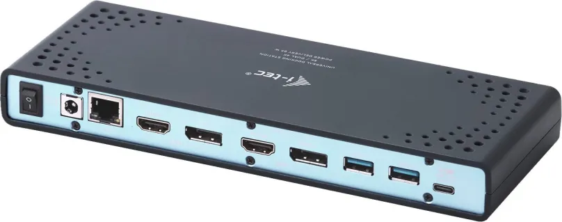 Dokovacia stanica i-tec USB-C Dual Display Docking Station, Power Delivery + napájací adaptér