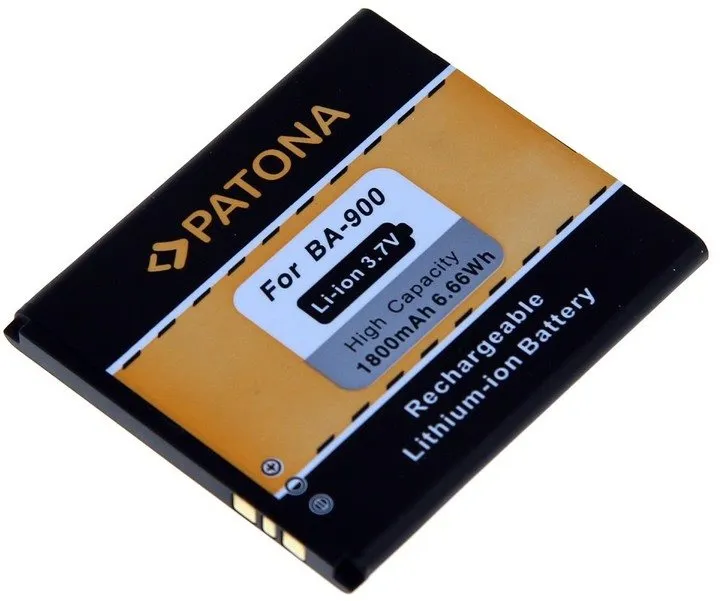 Batérie pre mobilný telefón Paton pre Sony BA900 1800mAh 3,7V Li-Ion