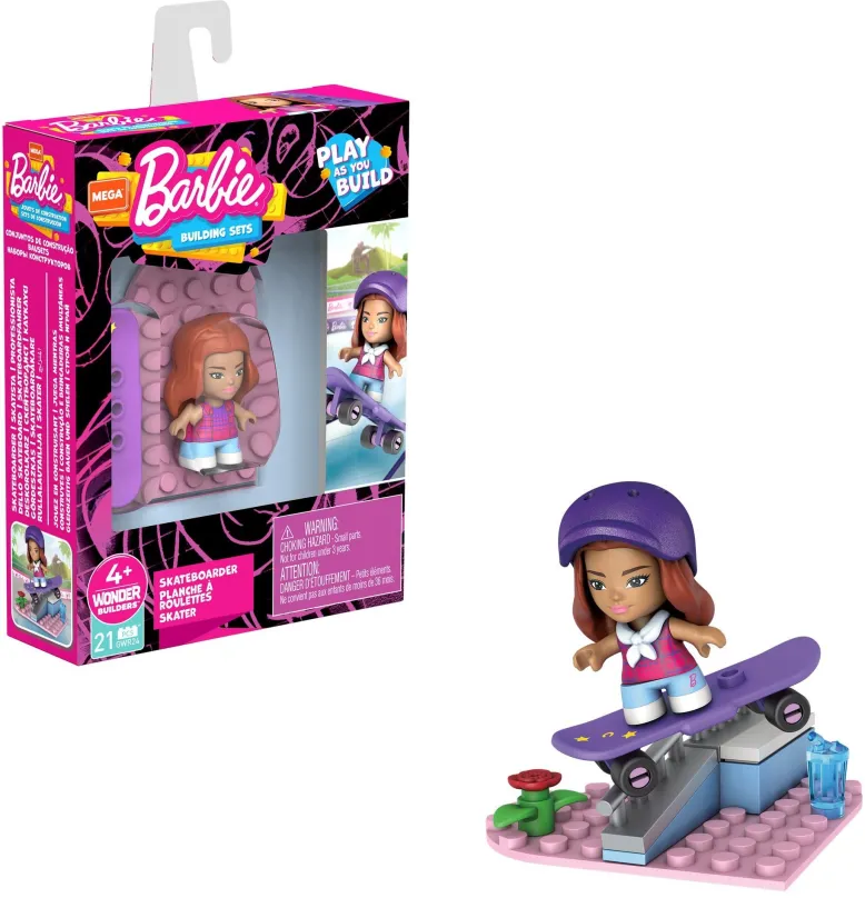 Stavebnica Mega Construx Barbie môžeš byť kým chceš asst