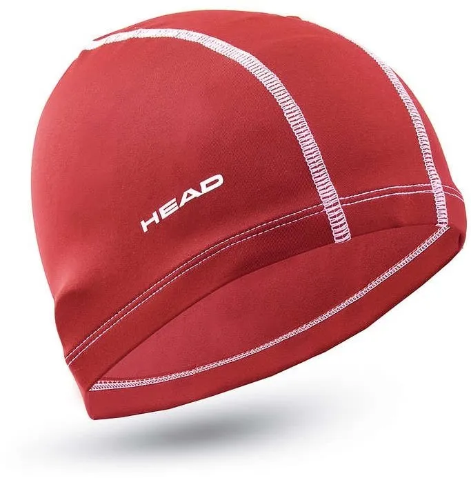 Plavecká čiapka Head Polyester cap, červená
