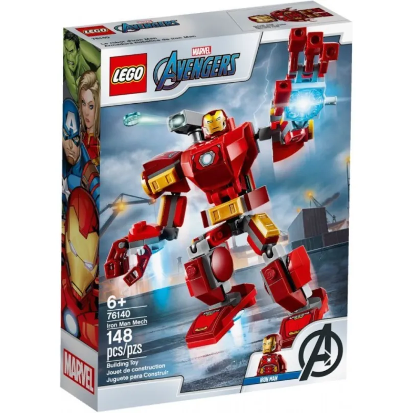 LEGO stavebnice LEGO Super Heroes 76140 Iron Manov robot