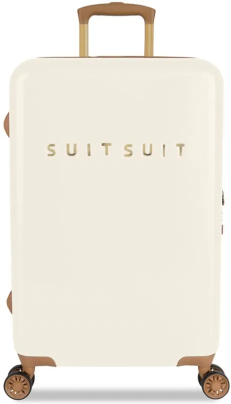 Cestovný kufor Suitsuit TR-7104/3-M - Fab Seventies Antique White