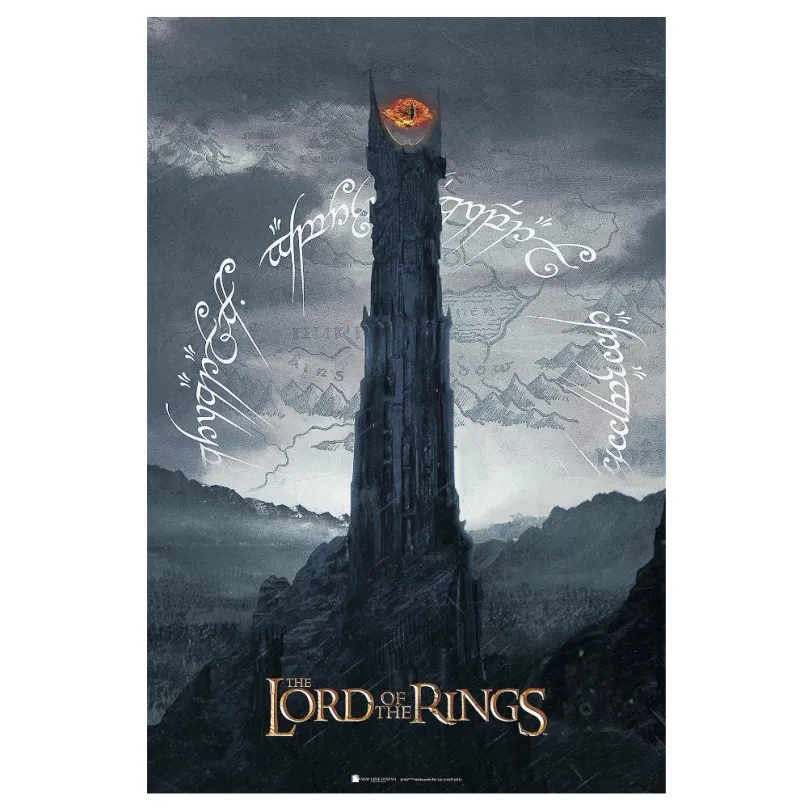 Plagát Pán prsteňov - Sauronova veža
