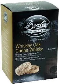 Grilovacie brikety Bradley Smoker - Brikety Whiskey Dub 48 kusov