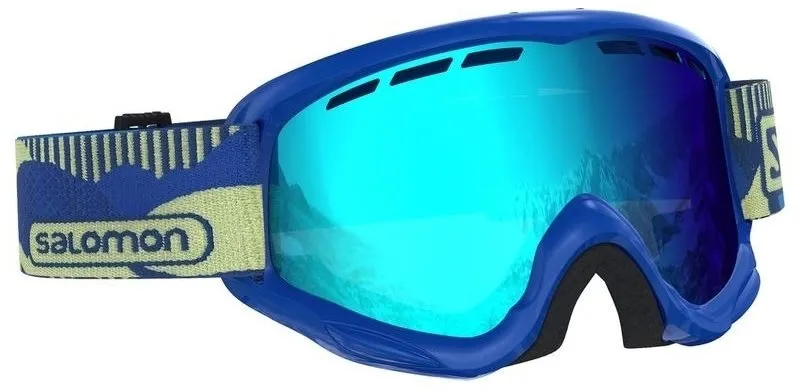 Lyžiarske okuliare Salomon Juke blue pop/univ mid blue