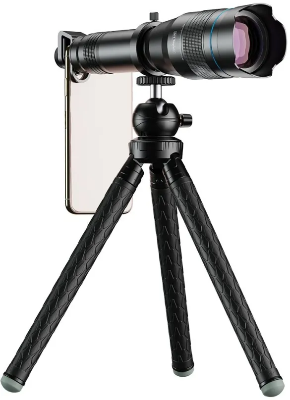 Objektív pre mobilný telefón Apexel 60X Telescope Lens with Tripod