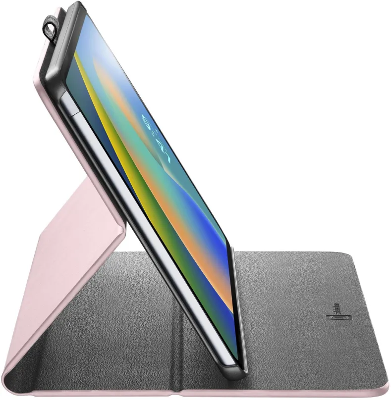 Púzdro na tablet Cellularline Folio pre Apple iPad 10.9'' (2022) ružové