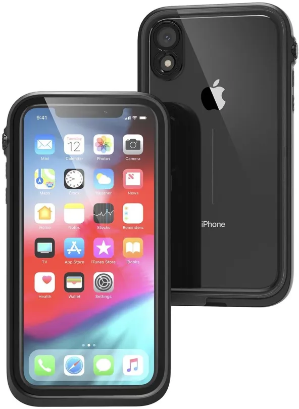 Kryt na mobilný telefón Catalyst Waterproof case Black iPhone XR