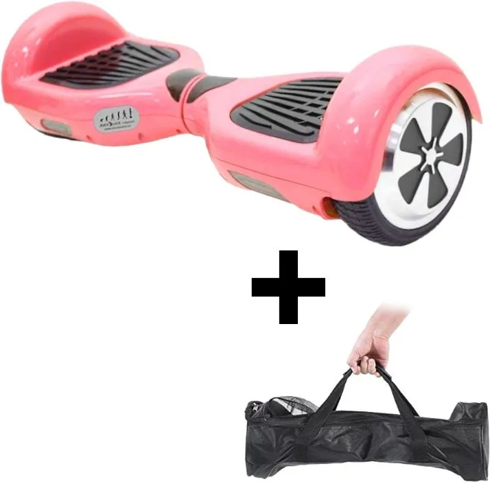 Hoverboard Kolonožka Premium pink, maximálna rýchlosť 12 km/h, dojazd až 20 km, nosnosť 10