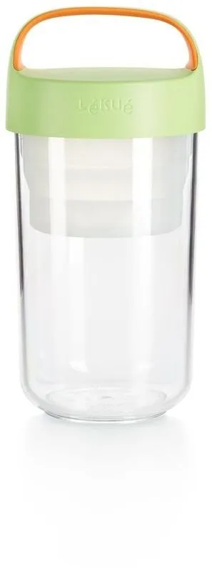 Olovrantový box Lékué Jar To Go 600 ml | zelený