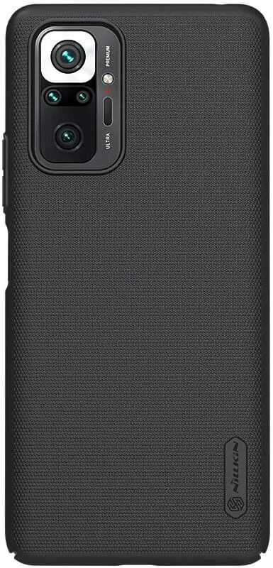 Kryt na mobil Nillkin Frosted kryt pre Xiaomi Redmi Note 10 Pro Black