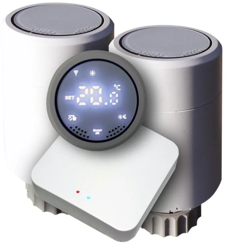 Termostatická hlavica XtendLan XL-HLAVICA1KIT termostatická hlavica + Zigbee brána