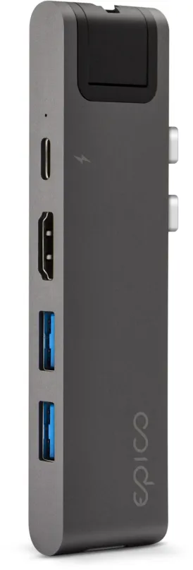 Replikátor portov Epico USB Type-C HUB PRO II - space grey