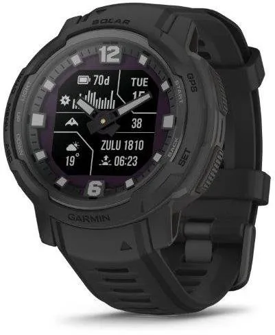Chytré hodinky Garmin Instinct Crossover Solar Tactical Edition Black