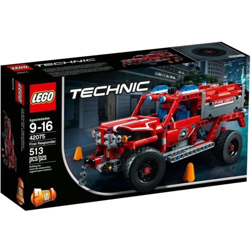 Stavebnice LEGO Technic 42075 Záchranné auto, pre chlapcov, odporúčaný vek od 9 rokov, obs