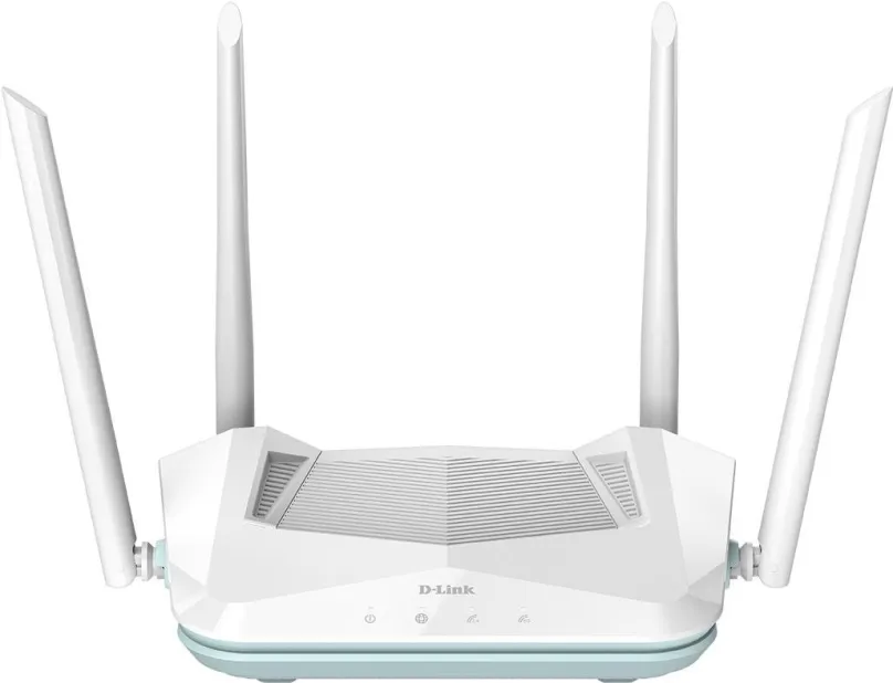 WiFi smerovač D-Link R15, a WiFi 6, 802.11/b/g/n/ac/ax až 1500 Mb/s, dual-band, 3x GLAN, 4