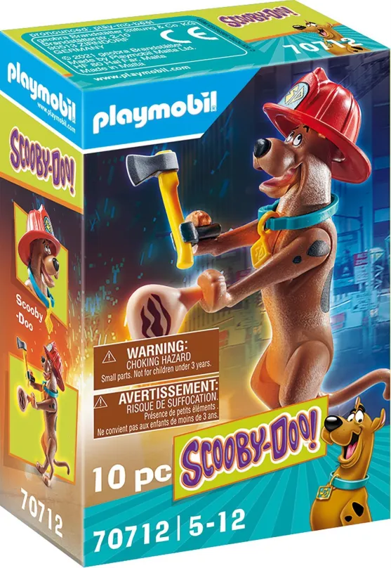 Stavebnica Playmobil Scooby-Doo! Zberateľská figúrka Hasič