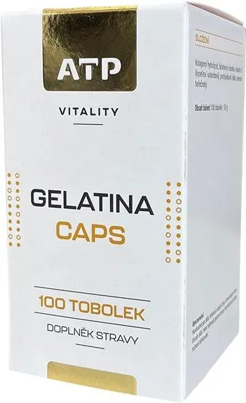 Kĺbová výživa ATP Vitality Gelatina Caps 100 tob