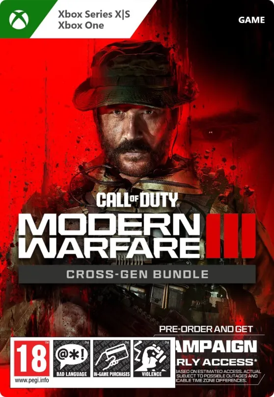 Hra na konzole Call of Duty: Modern Warfare III: Cross-Gen Bundle - Xbox Digital