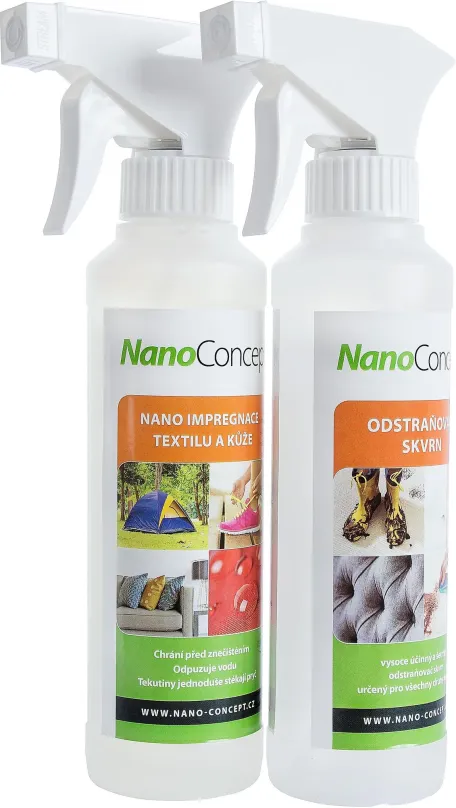 Impregnácia NanoConcept set Nano impregnácia textilu a kože 250 ml