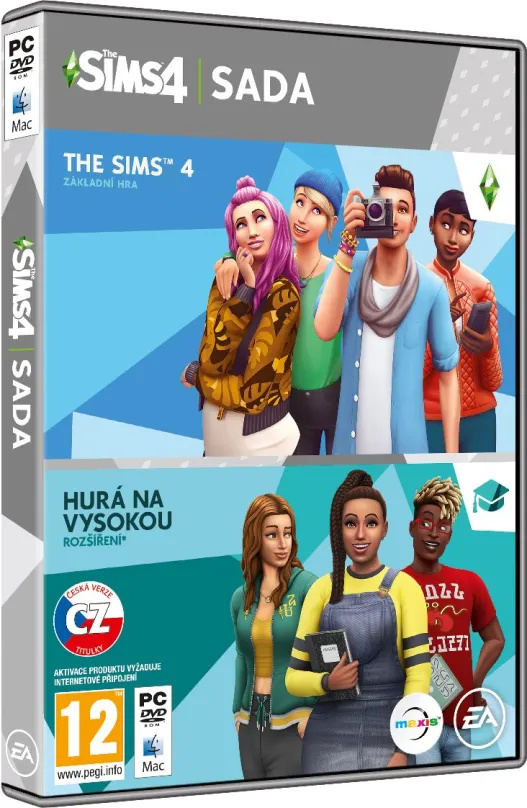 Hra na PC The Sims 4: Hurá na vysokú bundle (Plná hra + rozšírenie)