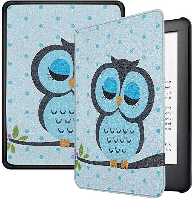 Púzdro na čítačku kníh Durable Lock KPW-15 - Púzdro pre Amazon Kindle Paperwhite 5 (2021) - Owl