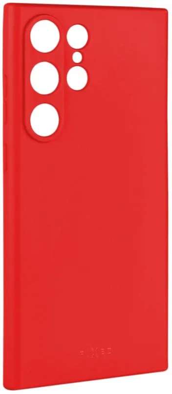 Kryt na mobil FIXED Story pre Samsung Galaxy S23 Ultra červený