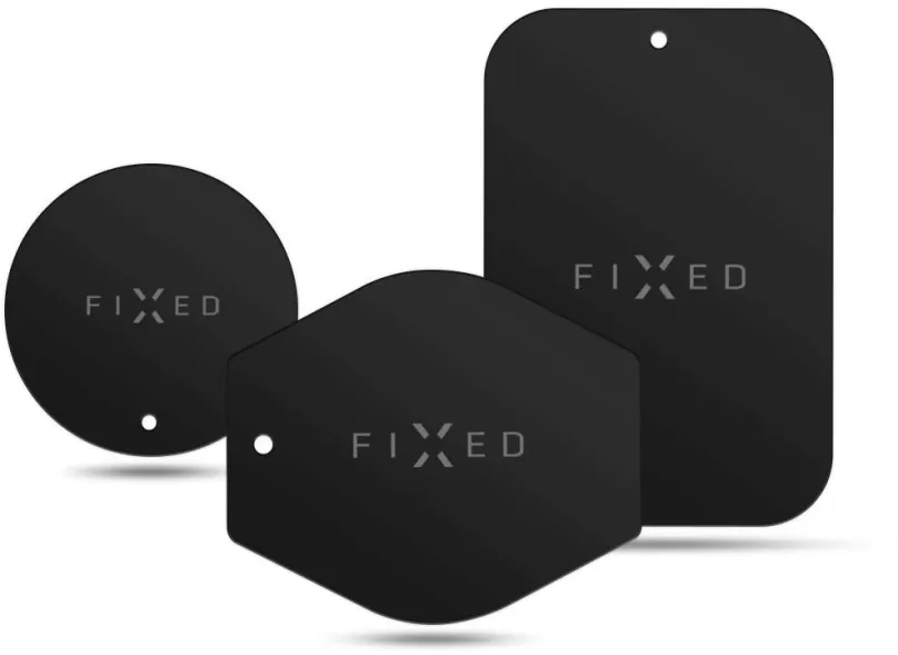 Príslušenstvo pre držiak FIXED Icon Metal Plates čierna