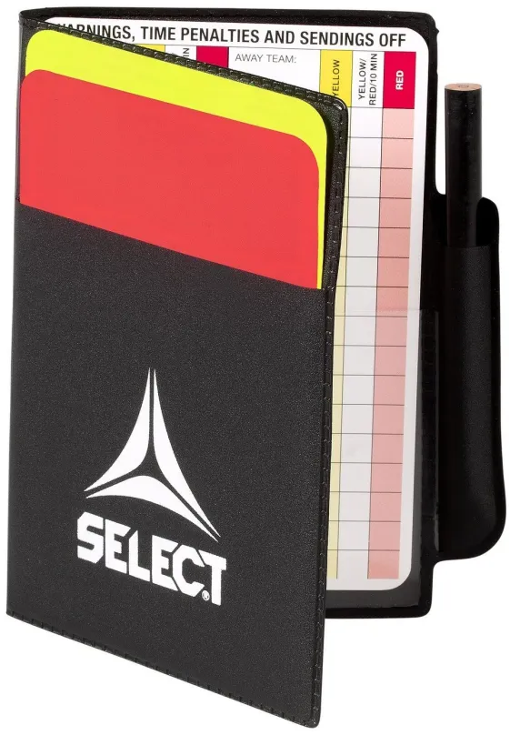 Vybavenie pre futbalových rozhodcov Select Referee cards set