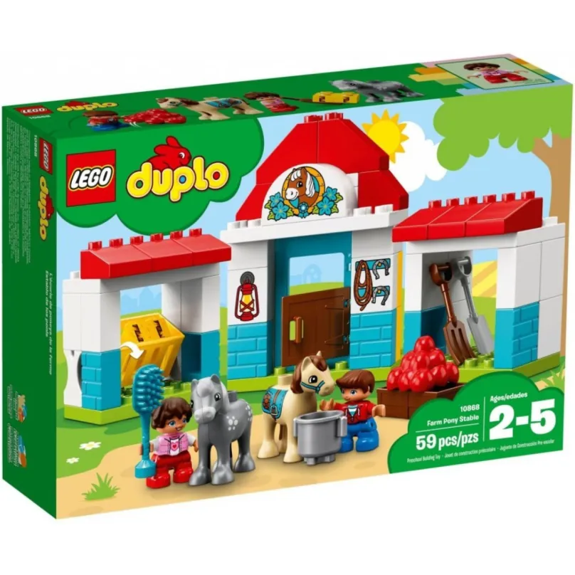 Stavebnica LEGO DUPLO Town 10868 Stajne pre poníka