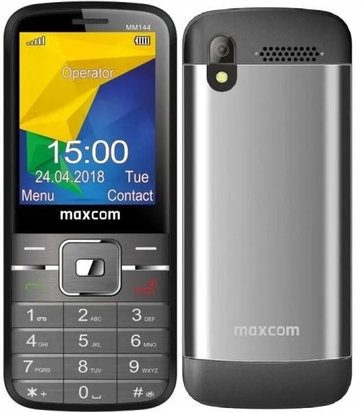 Mobilný telefón Maxcom MM144 čierna