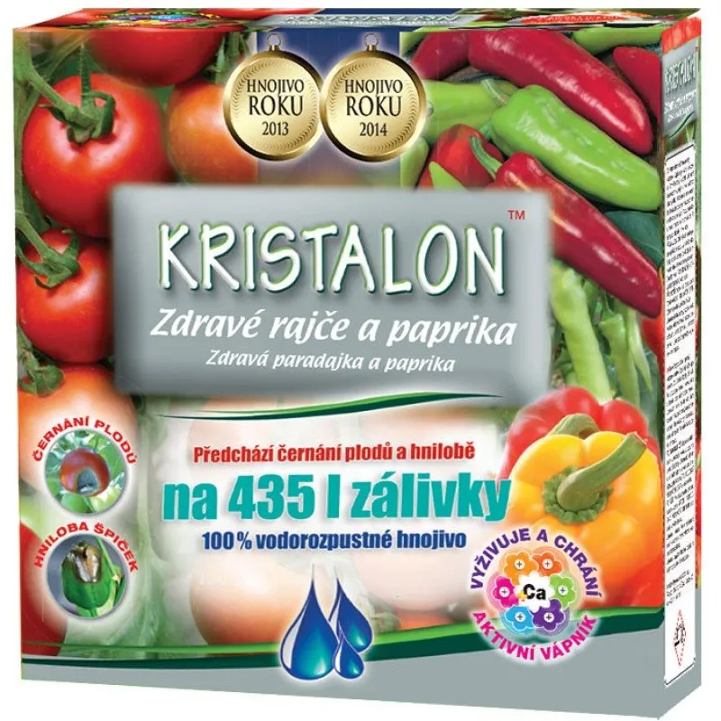 Hnojivo KRISTALON Zdravá paradajka a paprika 0,5 kg