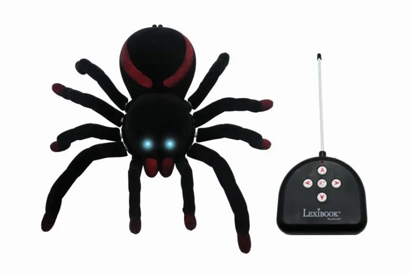 Robot Lexibook Realistický pavúk na diaľkové ovládanie so svetelnými efektmi
