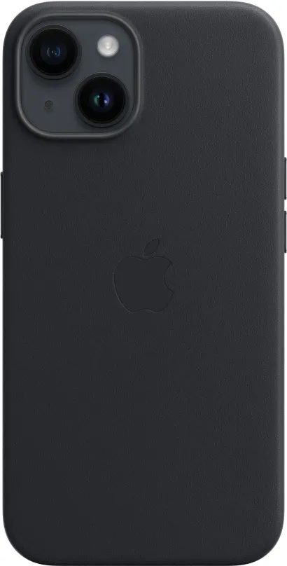 Kryt na mobil Apple iPhone 14 Kožený kryt s MagSafe temne atramentový