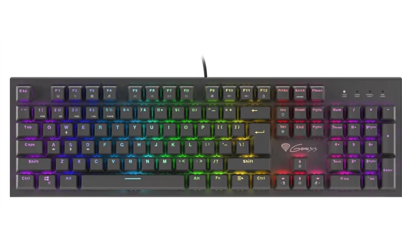 Herná klávesnica Genesis THOR 300 Outemu Brown, RGB - US