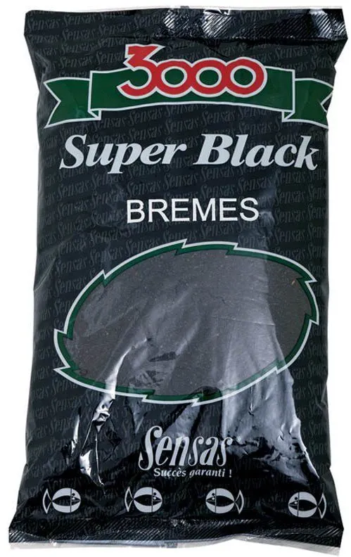 Sensas Vnadiaca zmes 3000 Super Black Bremes (Cajn-čierna) 1kg