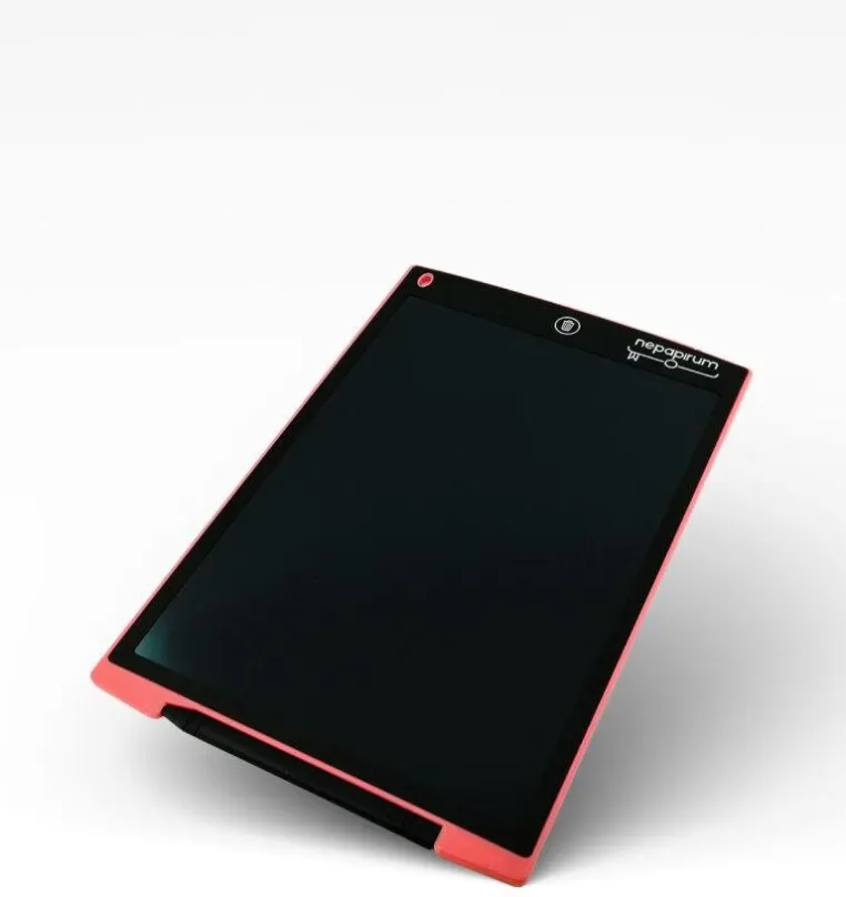 Kresliaca tabuľka Nepapirum 12“ LCD písacia tabuľka - Ružová