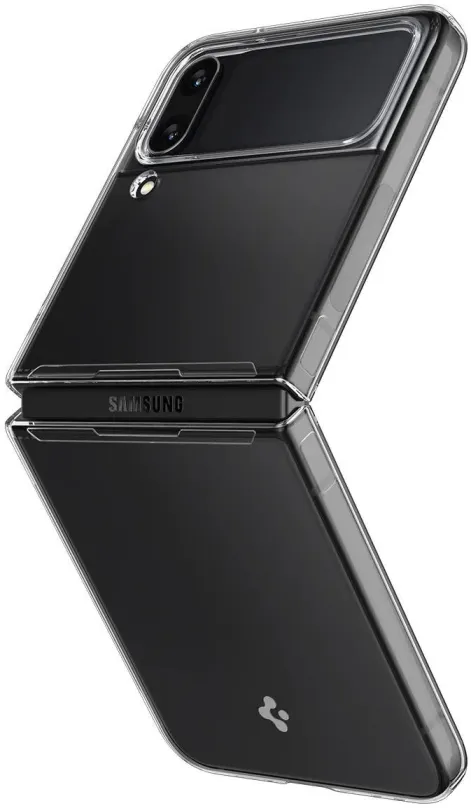 Kryt na mobil Spigen AirSkin Crystal Clear Samsung Galaxy Z Flip4, pre Samsung Galaxy Z Fl