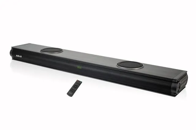 SoundBar AKAI ASB-29, 2.0.2, s výkonom 100 W, aktívny drôtový subwoofer, HDMI (1x vstup),