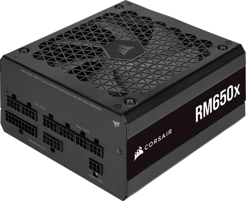 Počítačový zdroj Corsair RM650x (2021), 650W, ATX, 80 PLUS Gold, účinnosť 90%, 4 ks PCIe (