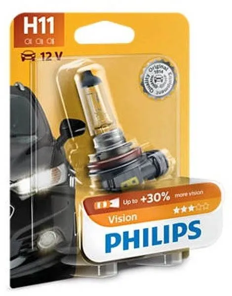 Autožiarovka PHILIPS H11 Vision 1 ks blister