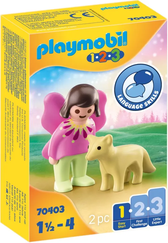 Figúrky Playmobil Vília kamarátka s líškou