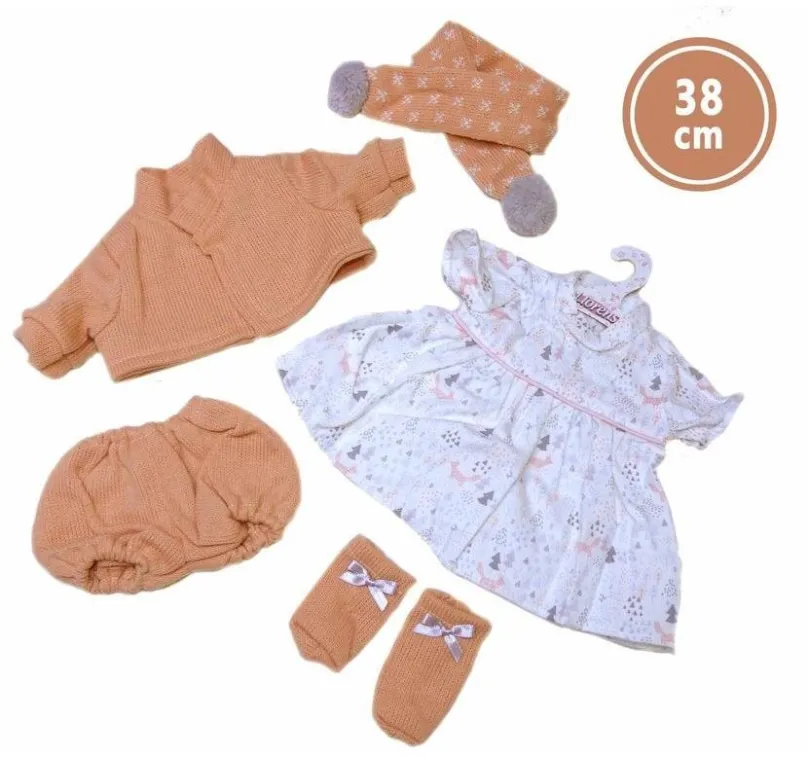 Oblečenie pre bábiky Llorens P38-334 oblečenie pre bábiku veľkosti 38 cm