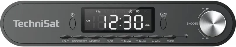 Rádio TechniSat KitchenRadio antracit, klasické, kuchynské a prenosné, FM tuner s 40 predv