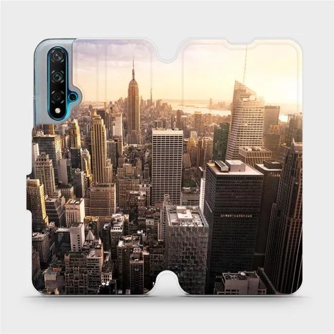Kryt na mobil Flipové puzdro na mobil Huawei Nova 5T - M138P New York