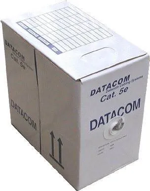 Sieťový kábel Datacom drôt, CAT5E, UTP, venkovní, 305m / box