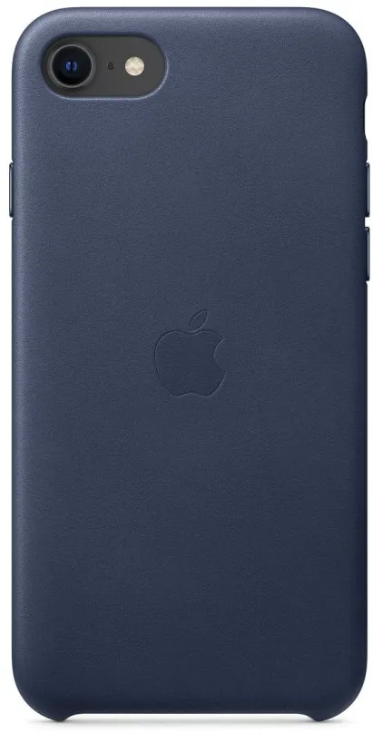 Kryt na mobil Apple iPhone SE 2020/2022 kožený kryt polnočne modrý