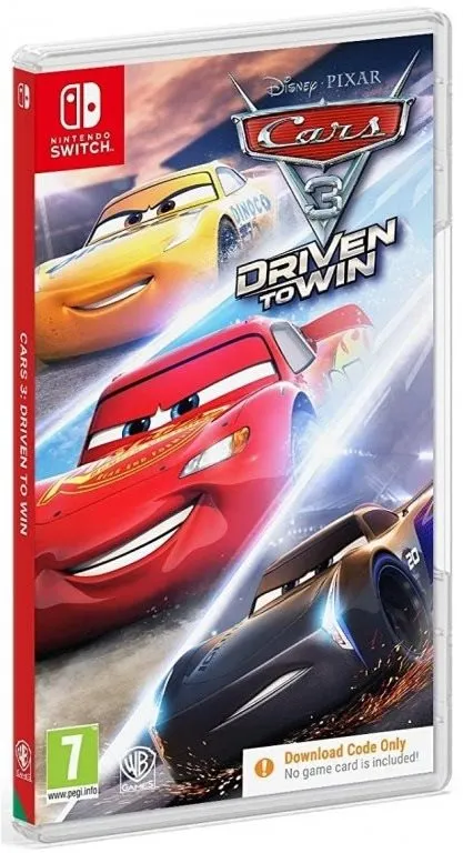 Hra na konzole Cars 3: Driven to Win - Nintendo Switch