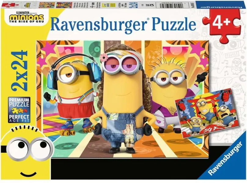 Puzzle Ravensburger puzzle 050857 Mimoni 2 2x24 dielikov